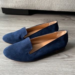 J. Crew Suede Smoking Loafers